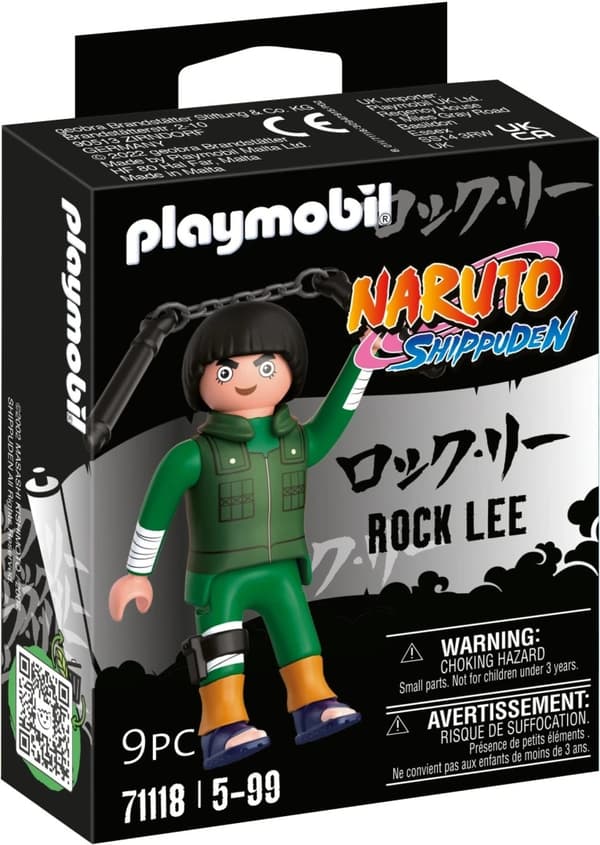 PLAYMOBIL 71118 Naruto Rock Lee 3 dele