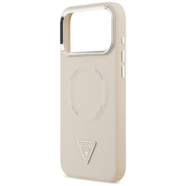 Guess Triangle Logo MagSafe-skal till iPhone 17 Pro Beige