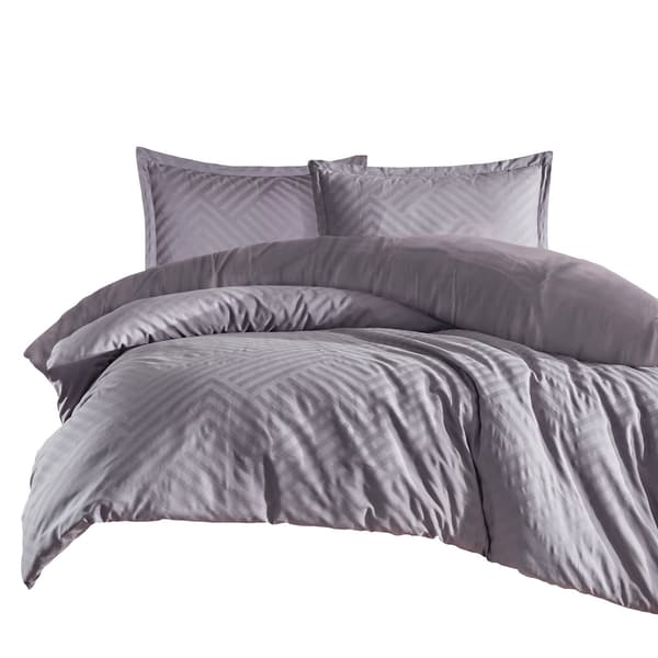 Bomullssängkläder 200x220 satin jacquard Tula-2
