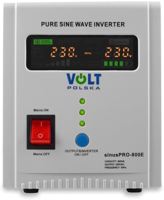 UPS Volt Polska SINUS PRO 800 E 12/230V 500/800W (3SP080012E)