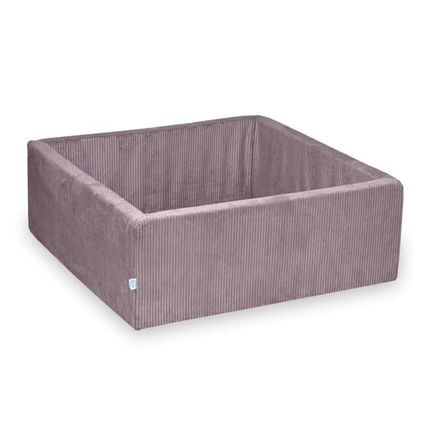 Tør pool 110x110x40 fløjlsbukser lavendel uden bolde