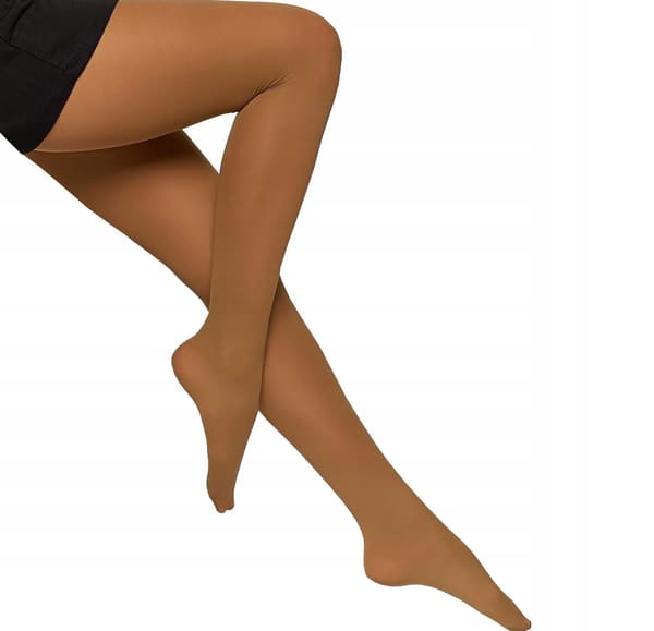 Julietta klassiske damestrømper beige 40 DEN 2/S