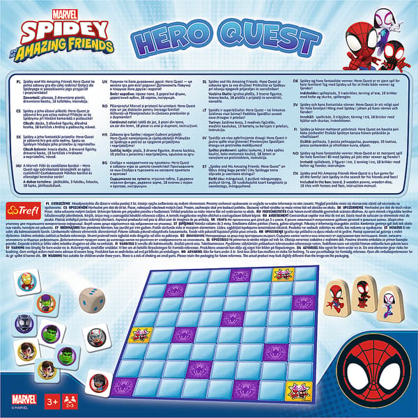 Hero Quest Spidey Brädspel Trefl 02436