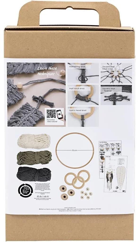 Creativ Company Mini Macrame Kit til begyndere