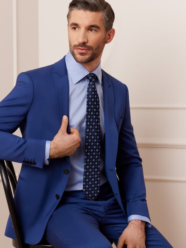 BLÅ HAMBODESJAKKE - MIX OG MATCH 188/100