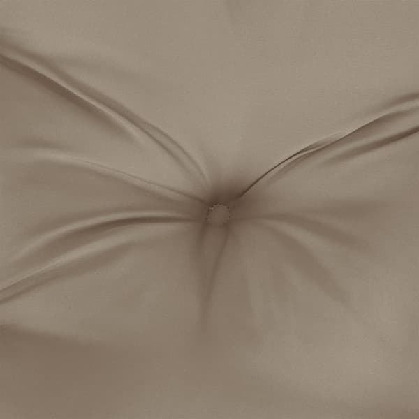 vidaXL Pallsoffkuddar, 2 st, Taupe, Tyg