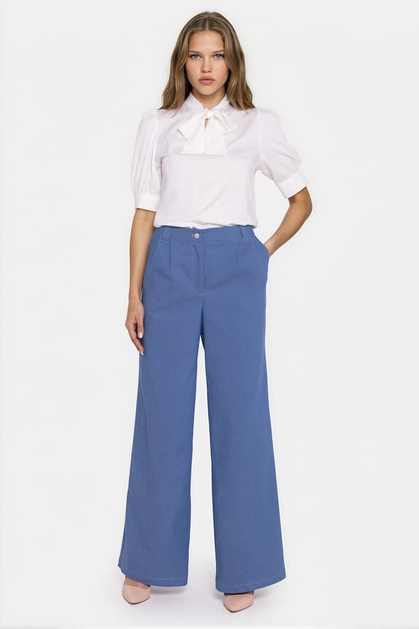 Vida jeans - blå denim 36