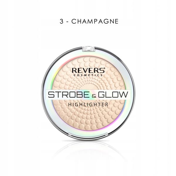 Revers Strobe & Glow highlighterpuder 03 Champagneguld