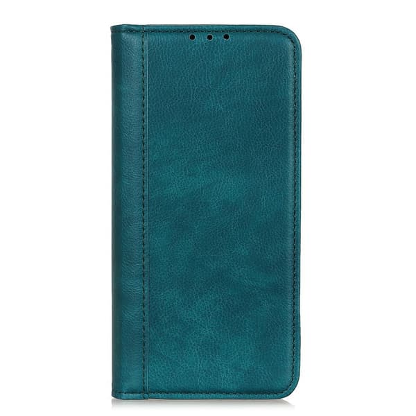 Xiaomi 17T:n läppäkotelo, haljasnahka, vihreä