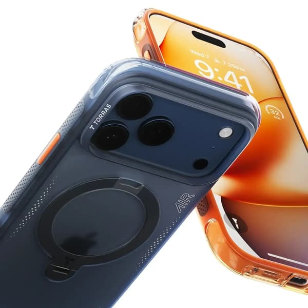Torras - Ostand Q3 Air til iPhone 17 Pro / Pro Max - iPhone-cover iPhone 17 Pro Max / Midnatsblå