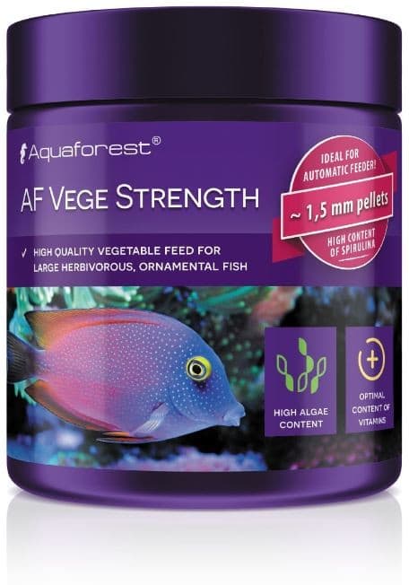 Aquaforest Vege Strength - foder til kødædende fisk