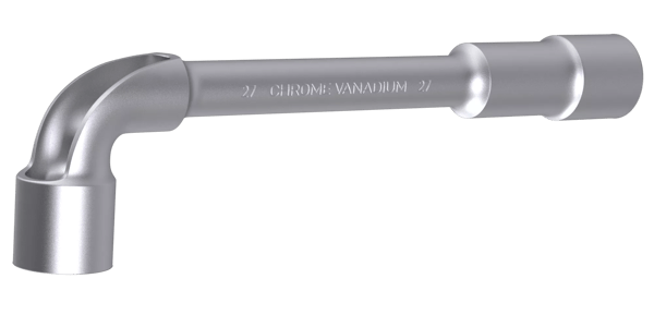 27 MM TOPPENØGLE PERFOREREDE L-TYPE TOPPENØGLE TIL SKRUER CRV STÅL