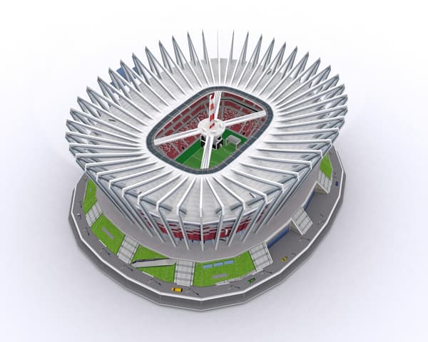 3D-palapeli. PGE National Stadium 20249