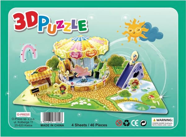 3D Puslespil 46 Cirkus