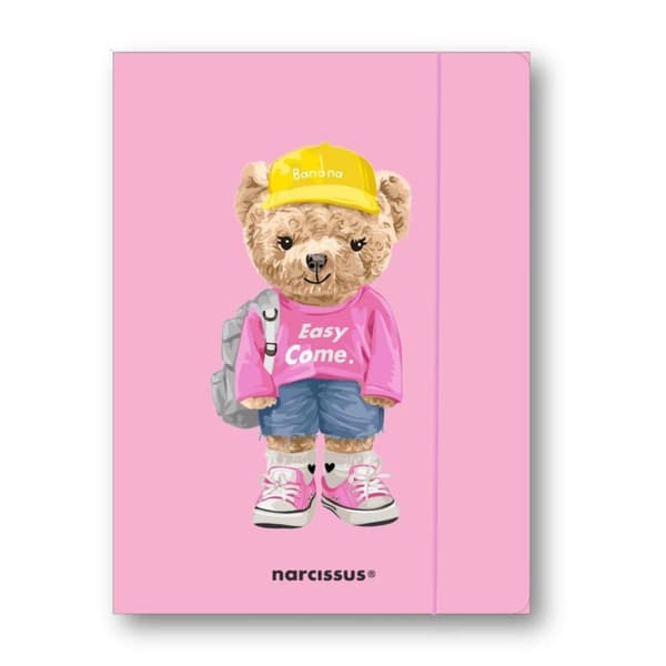 A4+ mappe med elastik Bamse & Bamse Urszula