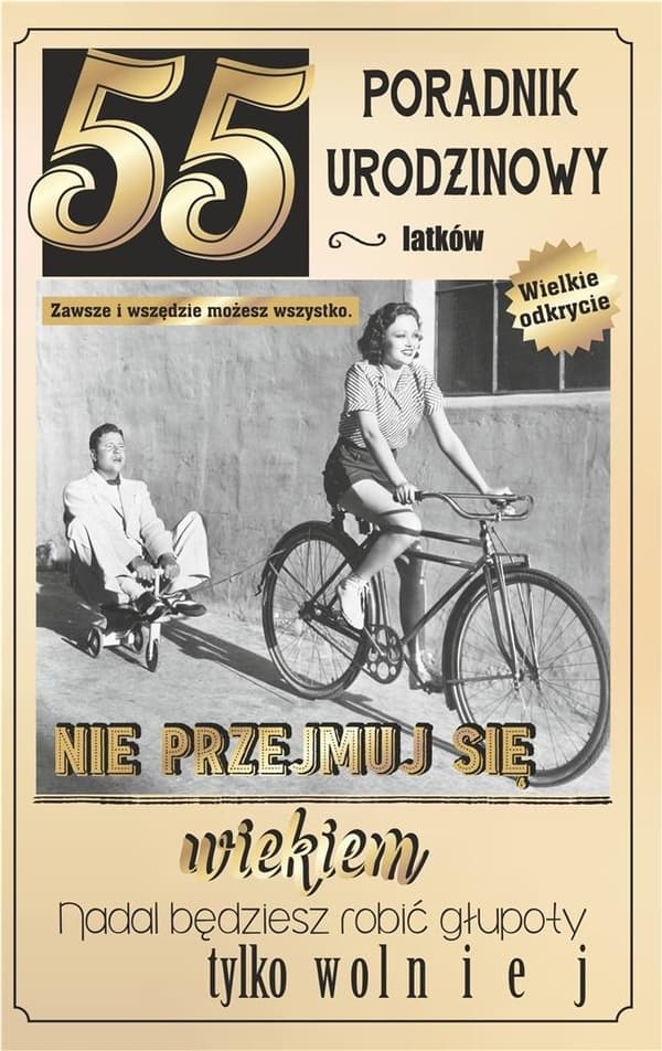 Fødselsdagshilsenkort 55 U72