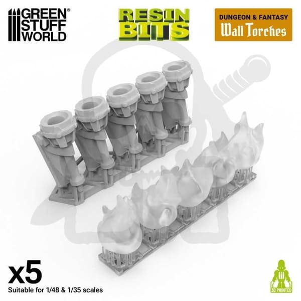 GSTU522265 3D-printade vägglampor