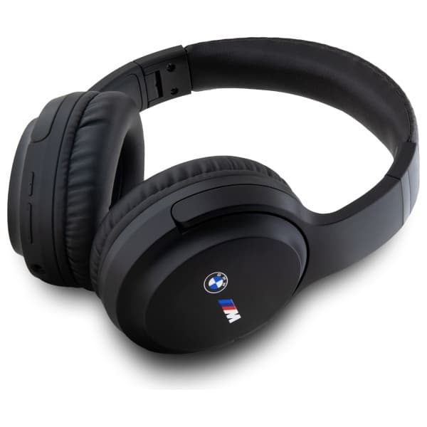 BMW Trykte Logoer Bluetooth ENC Over-Ear Hovedtelefoner, Sort