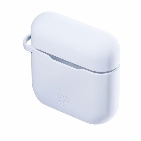 3mk Silikonhörlursfodral för AirPods 3:e generationen, vit