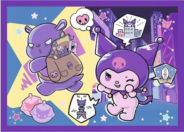 4-i-1-PUSSELDAG KUROMI HELLO KITTY 34676