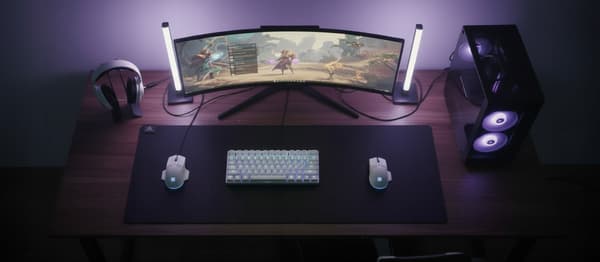 Mekaniskt speltangentbord RGB 60% trigger blå switch KB61 hastighet