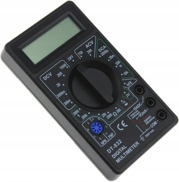 Handhållen multimeter MULTIMETER DT-830B