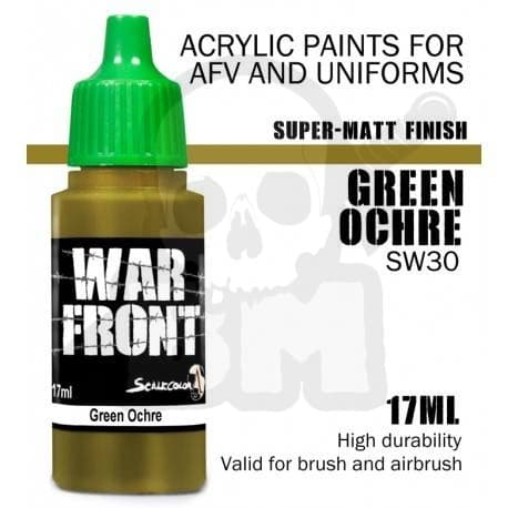 SW-30-mittakaavan väri War Front Green Ochre