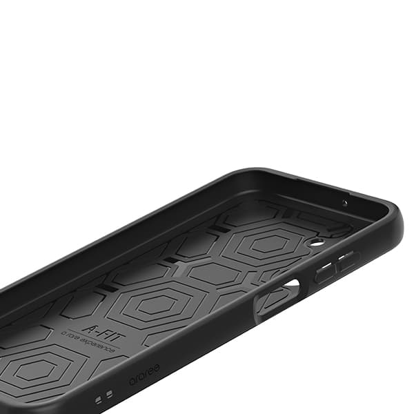 Araree A Fit-etui til Galaxy M15 5G, sort