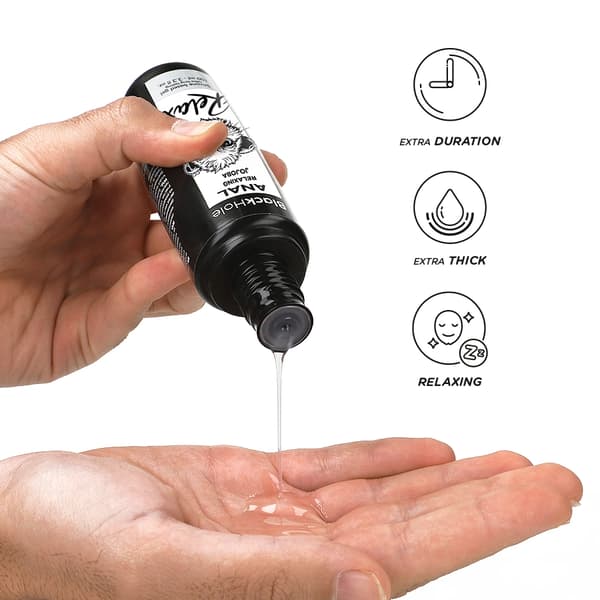 Black Hole afslappende silikonegel til intim pleje 30 ml