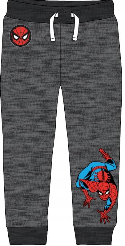 SPIDER-MAN POJKAR MÖJNINGSBYXOR ISOLERADE grå 116 D022E