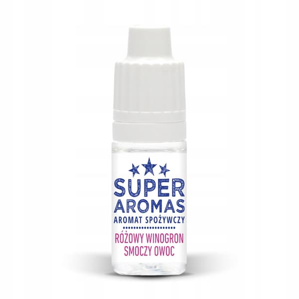 Super Aromas Matsmak Rosa Druva Drakfrukt 10 ml