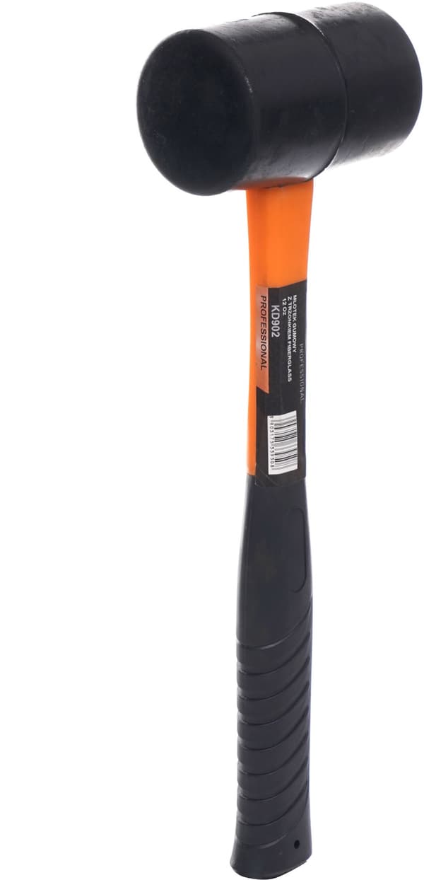 Gummihammare med glasfiberhandtag 12 oz KD902