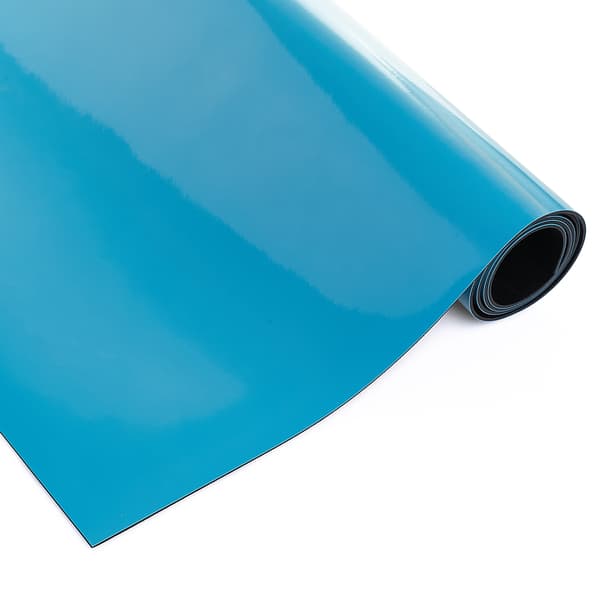 Antistatisk måtte blå 10m x 1m x 2mm rulle