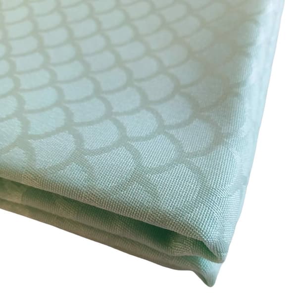 Fläckbeständig Jacquardduk 110x160 Mintgrön