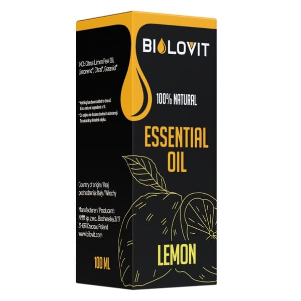 Bilovit - Æterisk olie Citron 100ml