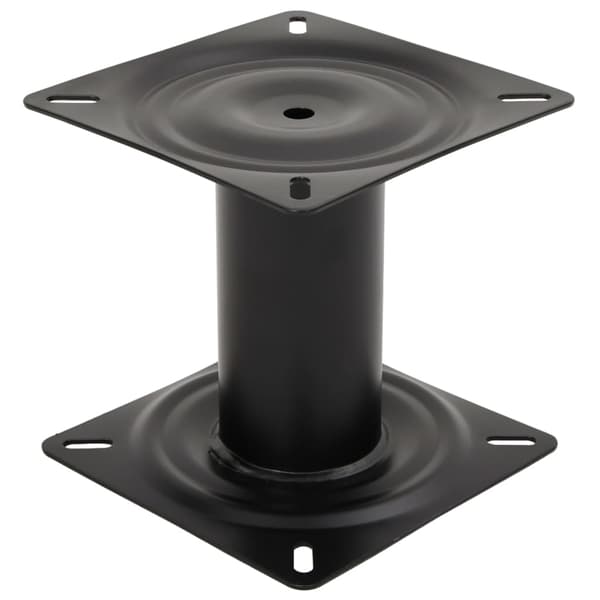 vidaXL Båtsitsbas 18 cm svart stål