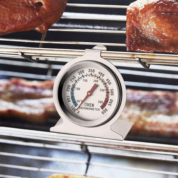 DO10 RÖKUGNSTERMOMETER, ROSTFRITT STÅL