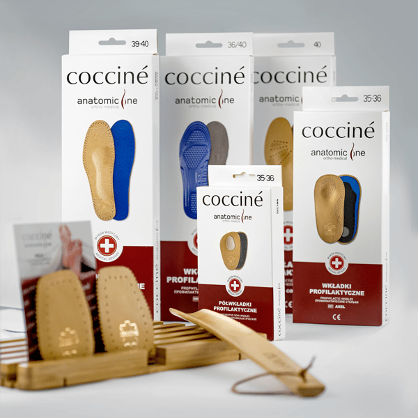 Faldsikker indlægssål - COCCINE ALMA sort 39-40