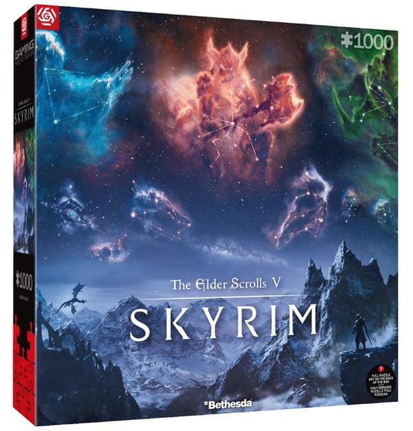 Puslespil 1000 The Elder Scrolls V - Skyrim