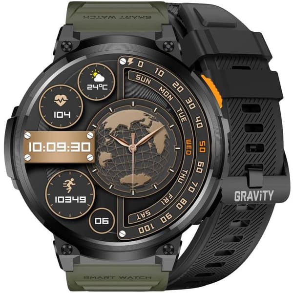 Herr smartklocka Gravity GT23-5 - Lykta, Extra rem (sg031e)