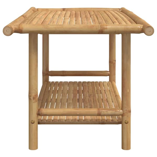 vidaXL Sohvapöytä, 90x50x45 cm, Bambu