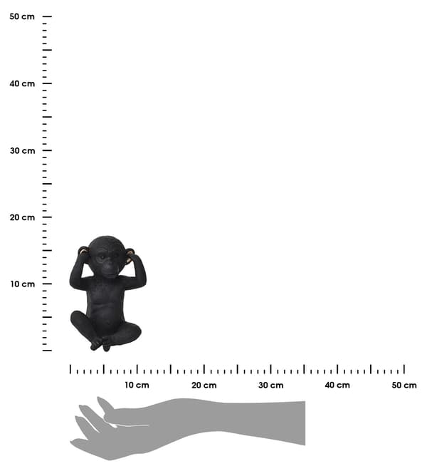 Dekorativ abefigur Charlie Oreille