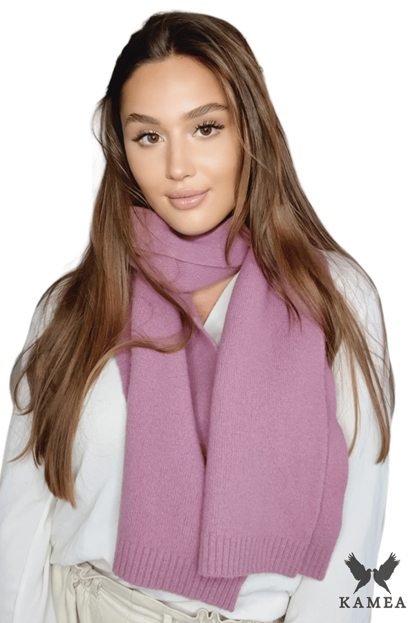 SCARF*02 dam vinterlila färg