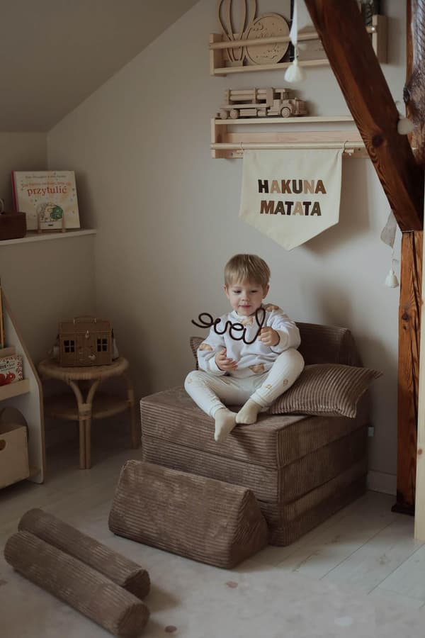 Lille rulle til Toffee Corduroy Sofa