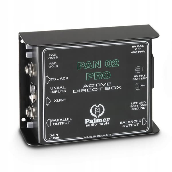 Palmer Pro PAN 02 PRO - aktiivinen DI Box