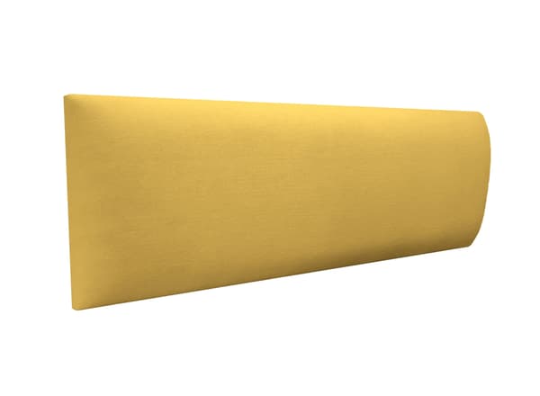 Polstret panel 40x15 Mono 236 (Gul)