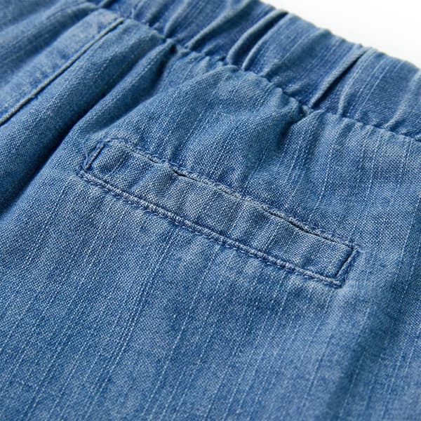 Lasten shortsit, denim-siniset, 128