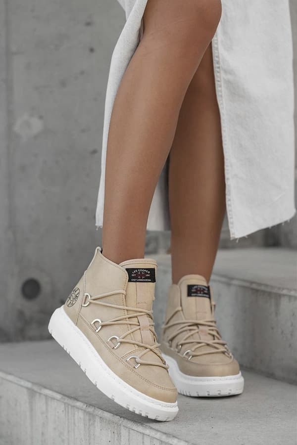 Lee Cooper naisten urheilukengät beige 41
