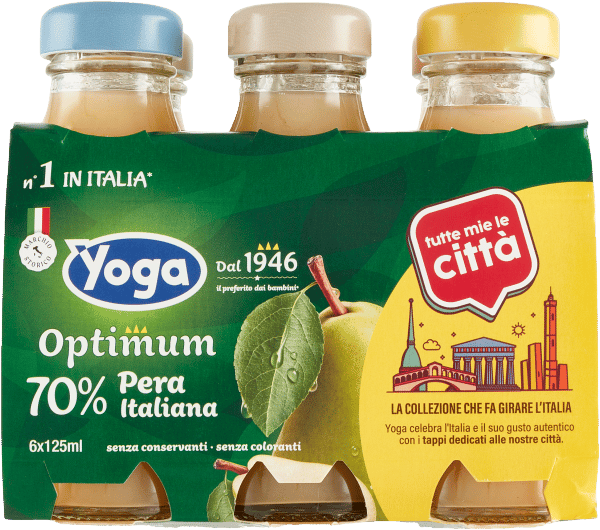 Optimum Succo Pera fruktdryck 6x125ml
