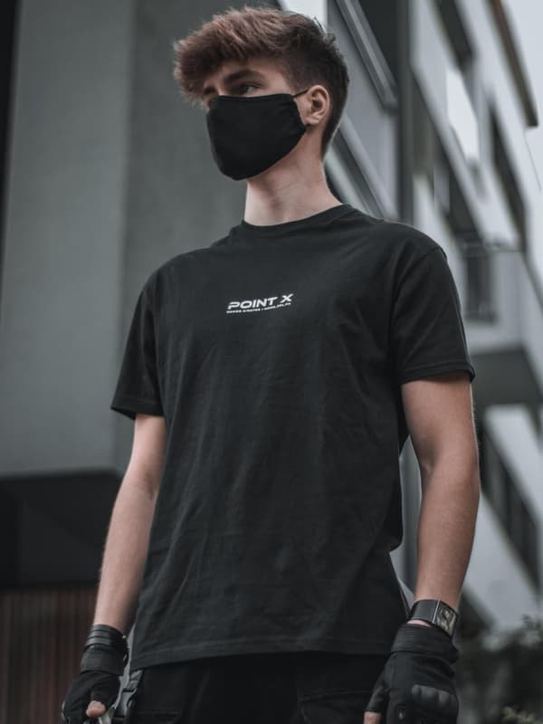 Point X Tech Kortærmet T-shirt Sort L